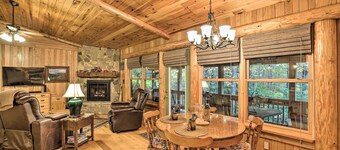 Fletcher Cabin: Wraparound Deck & Pond Access