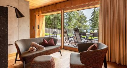 Chalet "Bergfreund" avec vue sur les montagnes, sauna, jardin et Wi-Fi