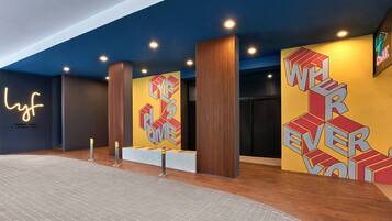 EntrĂ©e de lâhĂ©bergement