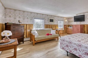1 habitación, tabla de planchar con plancha, cuna de viaje y wifi 