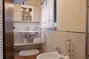 Dusche, Haartrockner, Bidet