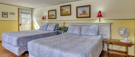 1 bedroom, iron/ironing board, travel crib, WiFi