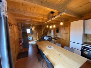 Interior - 5-room chalet with terrace and parking (La Joue du Loup)