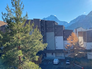 Exterior - Studio at the slopes with balcony, parking, 4 people (Les Deux Alpes)