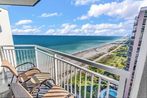Deluxe Condo, 2 Bedrooms, Non Smoking | Balcony - Carolinian Resort Stunning Condos (Myrtle Beach)