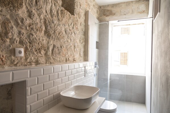 Dusche, Handtücher