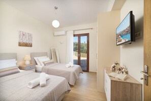 4 habitaciones y caja de seguridad en la habitación