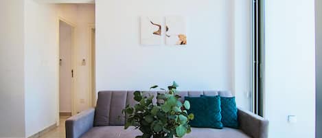 Deluxe Apartment | Living area | TV