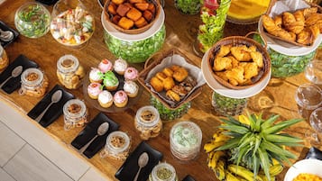 Frokostbuffé er inkludert hver dag