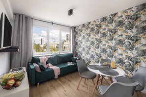 Comfort Apartment | Living room - ShortStayPoland Panska (Warsaw)