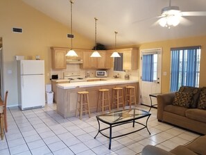 Townhome, 2 Bedrooms | Living area | Flat-screen TV
