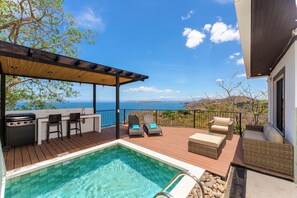 Property grounds - Spectacular Ocean view villa with private pool and terrace (Playa Ocotal)