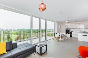 TV, books, stereo, offices - Super Trendy Penthouse, Panoramic Park Views (London)