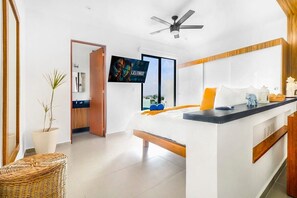 1 Schlafzimmer, Bügeleisen/Bügelbrett, kostenloses WLAN, Bettwäsche