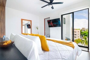 1 室のベッドルーム、アイロン / アイロン台、WiFi (無料)、ベッドシーツ