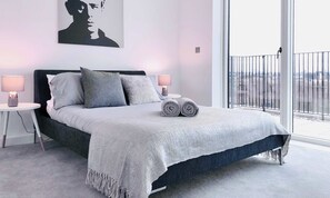 3 bedrooms, iron/ironing board, travel cot, WiFi