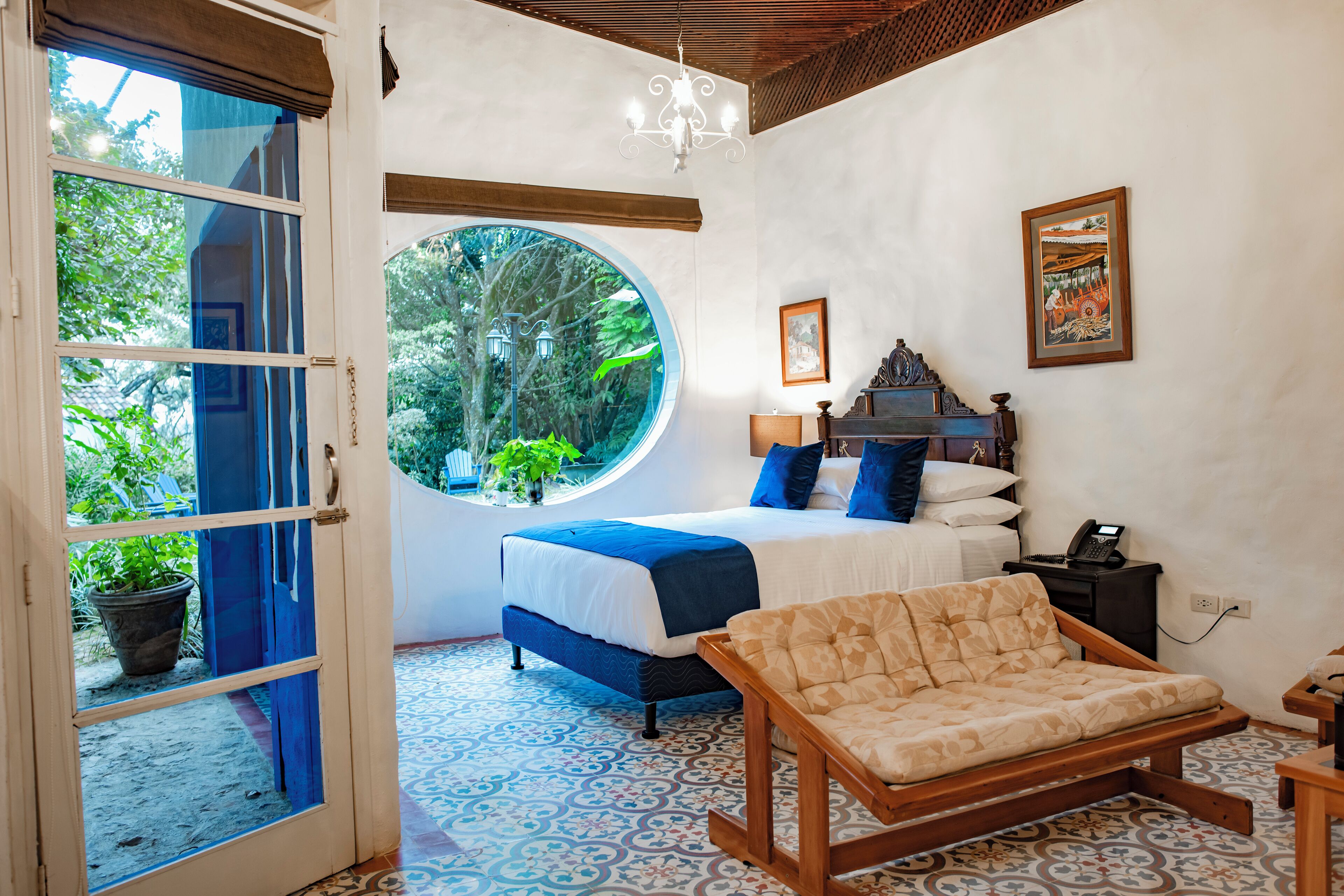 Luxury-Doppelzimmer, 1 Queen-Bett | Wohnbereich