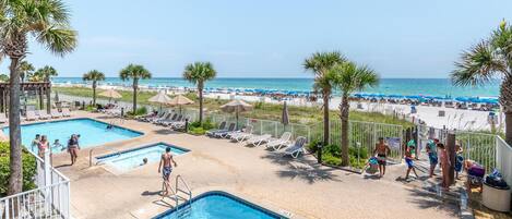 Una piscina climatizada