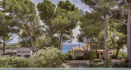 Villa PADRI, with views 200m from the sea with pool