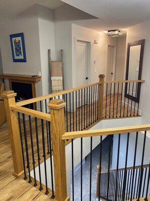 Interior - Fireplace, Hot Tub on Large Deck with Panoramic Views, 3BR + 3BA, (Cascade-Chipita Park)