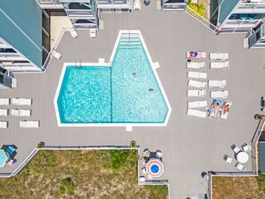 Alberca al aire libre 