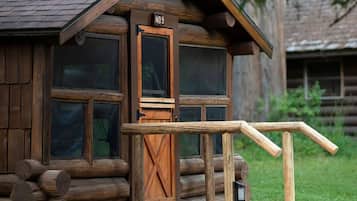 Cabane Tradition, 2 lits doubles, salle de bains commune