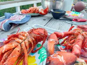Food and drink - 14 1Br Cottage in Bar Harbor Open Hearth Inn (Trenton)