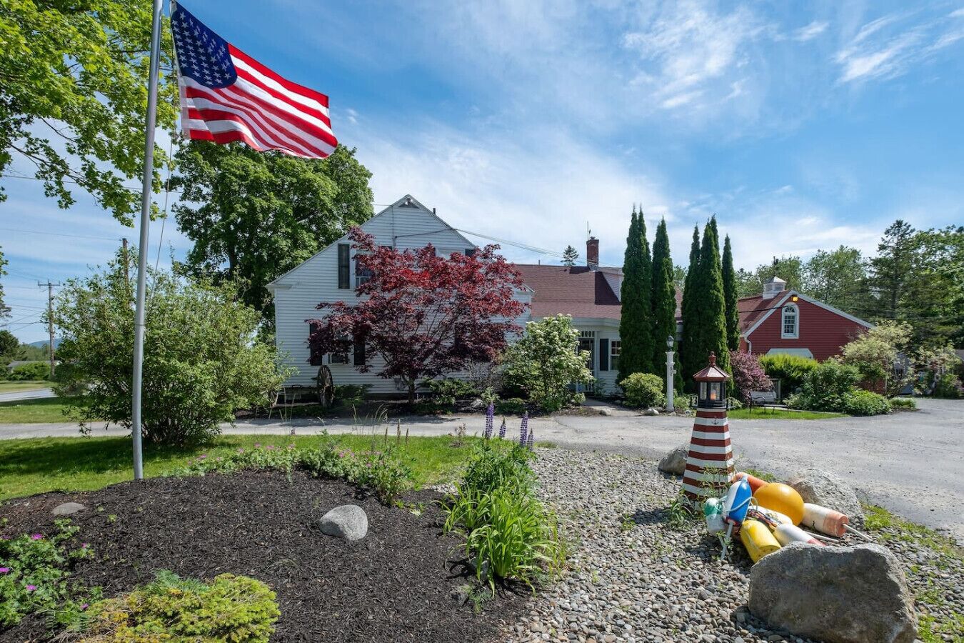 Overnattingsstedets uteområder