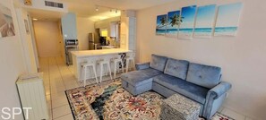 TV - *Beach access Condo * Nice pool/hot tub area w/bbq (Gulfview I – #213) by RedAwning (South Padre Island)