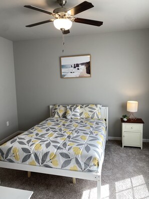 2 bedrooms, in-room safe, iron/ironing board, free WiFi