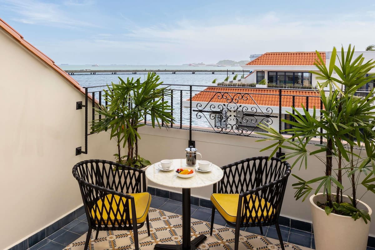 Luxury 1 King, Plaza View | Literie de qualité supérieure, couette en duvet d'oie, surmatelas