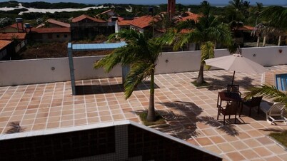 Calypso solar building A gated community in Atalaia close to the beach.