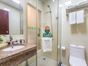 Bathroom - Greentree Jiangsu Suzhou Shilu Walk Street West Ganjiang Road Shell Hotel (Suzhou)