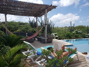 Alberca al aire libre 