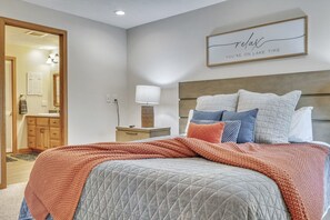 3 soverom, strykejern/-brett, wi-fi (inkludert) og sengetøy