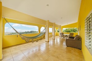 Interior - Hilltop Getaway with Ocean View, Huge Terrace, Outdoor Kitchen and Plunge Pool. (Fajardo)