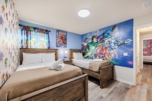 8 habitaciones y caja de seguridad en la habitación 