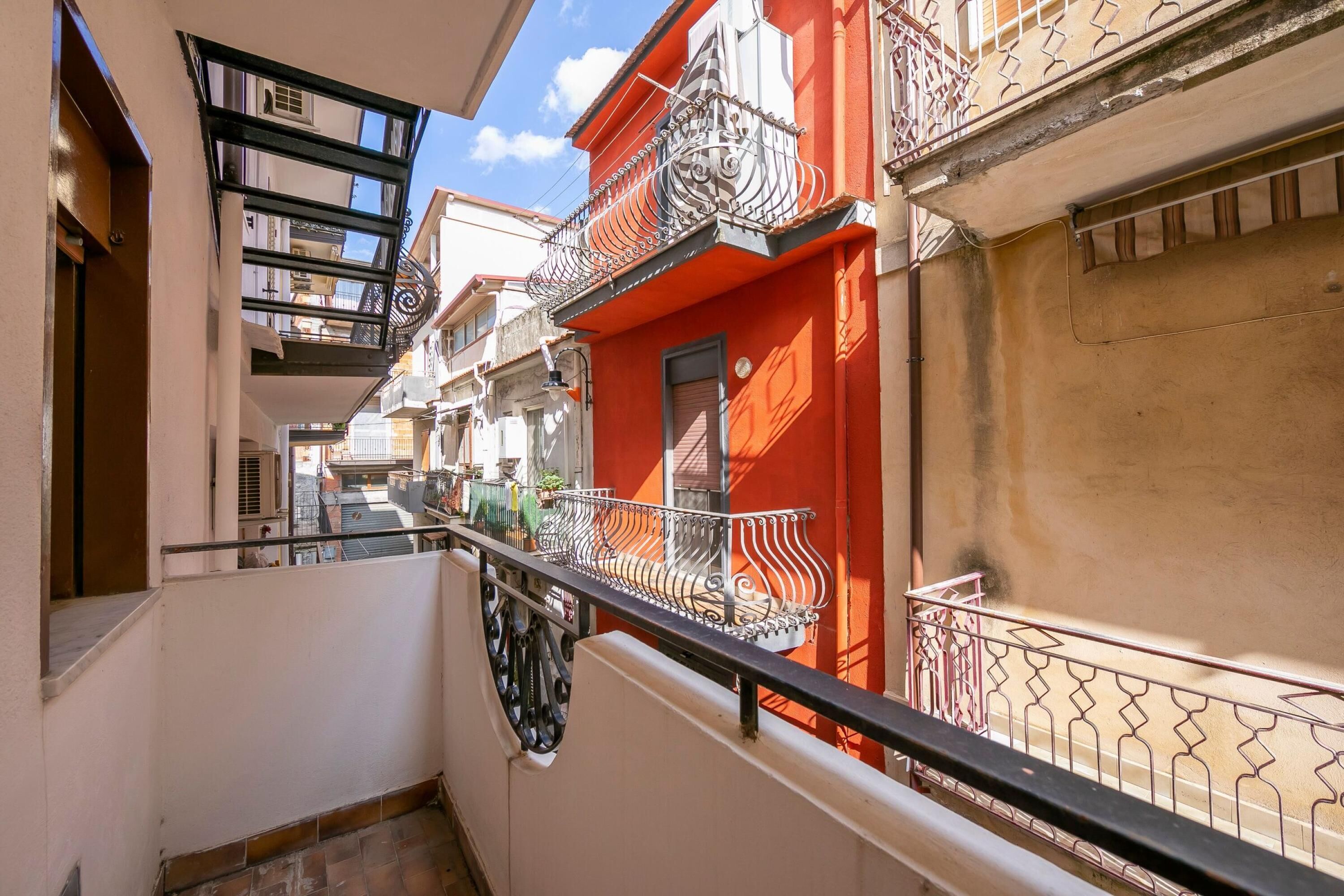 Apartamento família, 2 quartos, sacada (Sicilian Charm close to Taormina) | Sacada