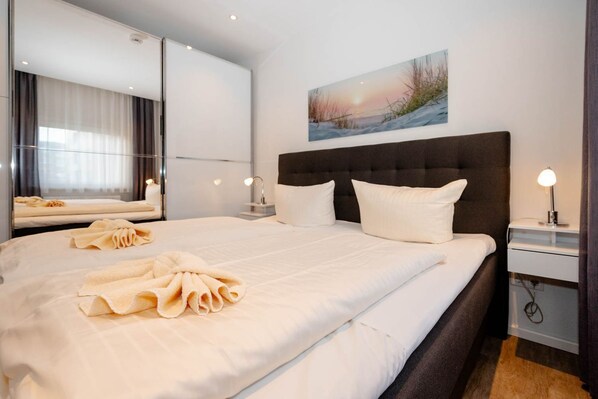 2 Schlafzimmer, WLAN, Bettwäsche