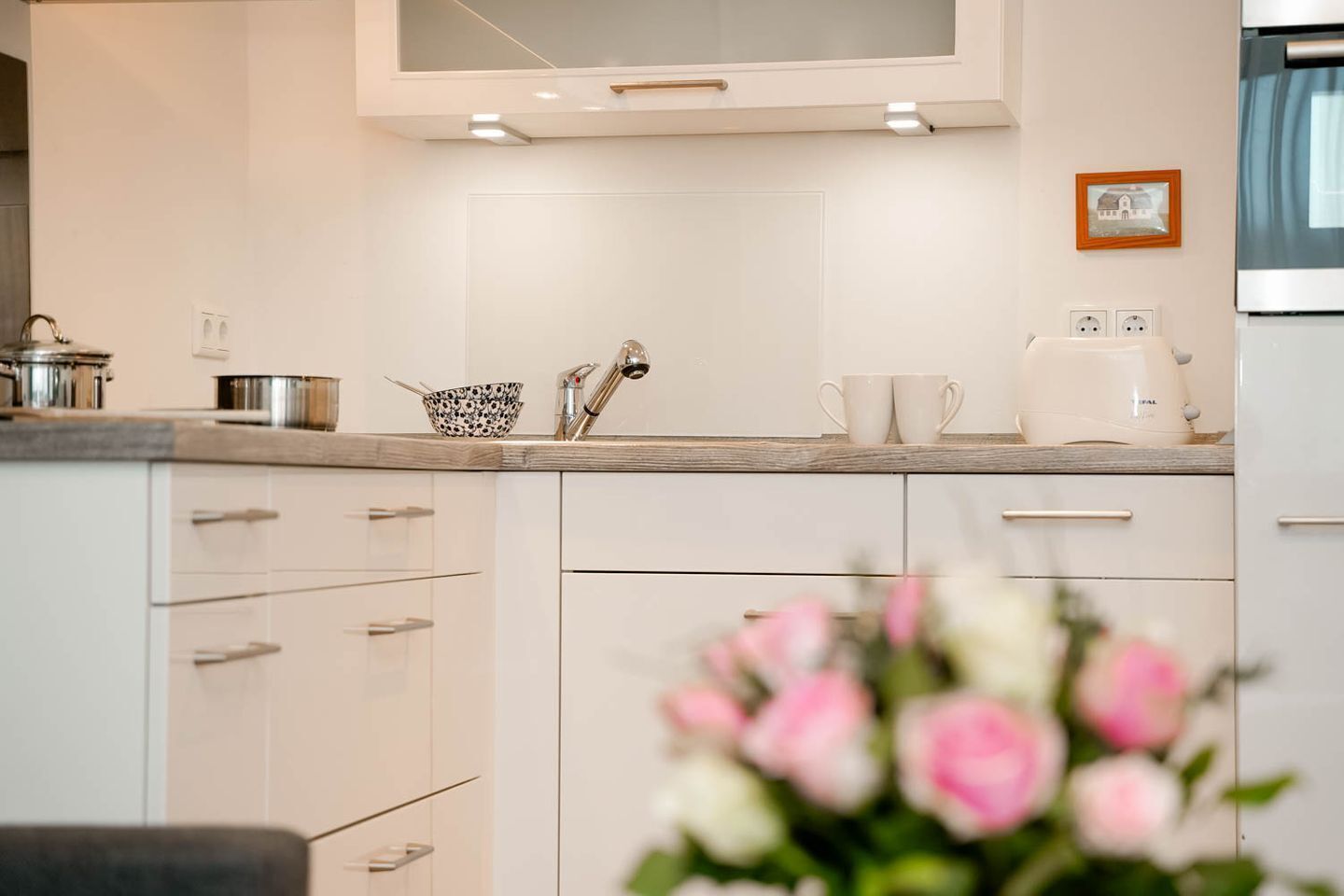 Kühlschrank, Ofen, Herdplatte, Geschirrspüler