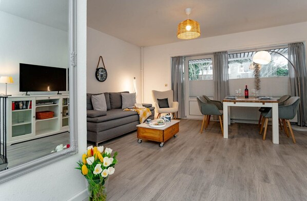 Fernseher, Stereoanlage