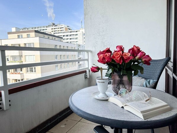 Outdoor dining - Odin - Relaxed island life: Cozy vacation apartment in Westerland on Sylt (Sylt)