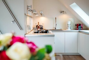 Fridge, oven, stovetop, dishwasher - Seefeder - Moin Moin and welcome to the "Seefeder". (Sylt-Ost)