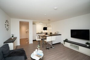 TV, stereo - Strand Koje - Relaxed island life: Cozy vacation apartment in Westerland on (Sylt)