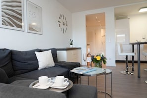 TV, stereo - Strand Koje - Relaxed island life: Cozy vacation apartment in Westerland on (Sylt)