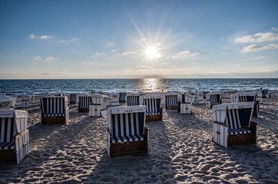 Apartment East - Relaxed island life: Cozy vacation apartment in Tinnum on