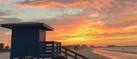 Accommodatie ligt op het strand