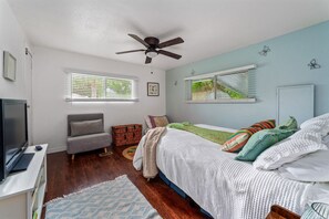 2 chambres, bureau, fer et planche à repasser, Wi-Fi gratuit