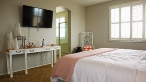 5 bedrooms, iron/ironing board, travel cot, free WiFi