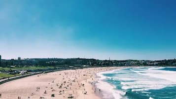 On the beach